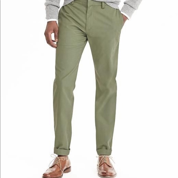 chinos olive green